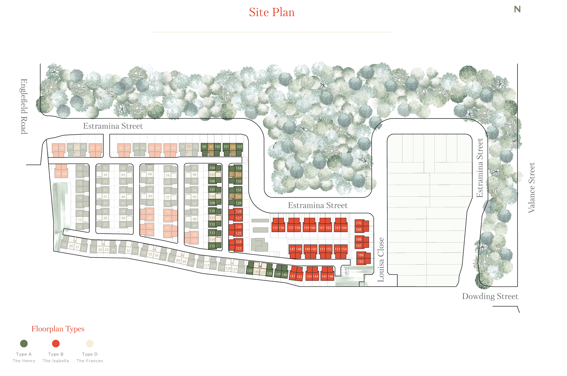 Arabella Master Site Plan